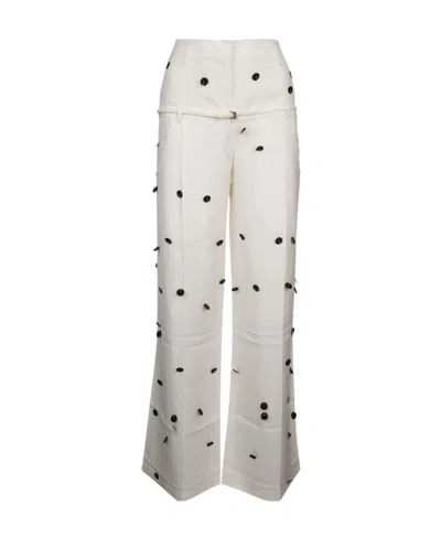 JACQUEMUS JACQUEMUS POLKA DOTS DETAIL TROUSERS