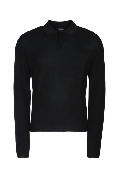 Jacquemus Polo In Black