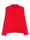 Jacquemus Pallone Wallace-style Sweater In Red