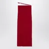 Jacquemus La Jupe Pralu Knitted Midi Skirt In Red