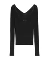 Jacquemus Long-sleeved Top 'le Haut In Black
