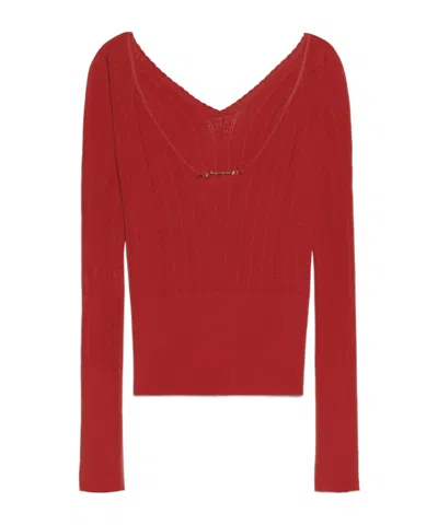 JACQUEMUS JACQUEMUS PRALU RIBBED TOP