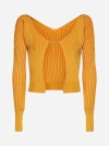 JACQUEMUS PRALU VISCOSE-BLEND CARDIGAN