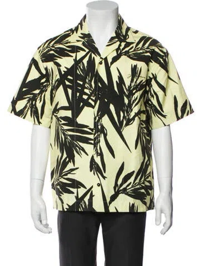 Pre-owned Jacquemus Printed Short Sleeve Shirt In Green