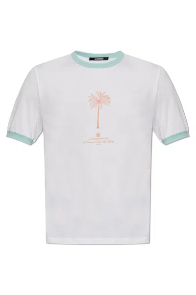Jacquemus Le T-shirt Venice Top In White