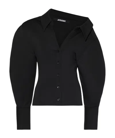 JACQUEMUS JACQUEMUS PUFFED POLO SHIRT