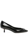 Jacquemus Bow Pumps In Black
