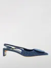 Jacquemus Les Slingbacks Duelo 40mm Pumps In Blue