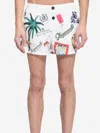Jacquemus Puntini Swimsuit In Multicolor