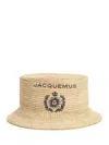 Jacquemus Raffia Fisherman Hat Hats Beige In Neutral