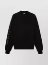 Jacquemus Top Le Sweatshirt Typo With Print