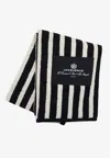 Jacquemus Towel With Logo In Monochrome