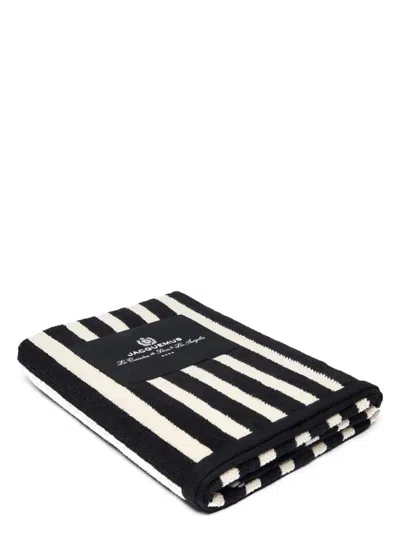 JACQUEMUS RAYURES BEACH TOWEL