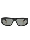 Jacquemus Rectangle-frame Sunglasses In Black