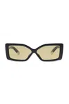 Jacquemus Rectangle Frame Sunglasses Sunglasses In C1