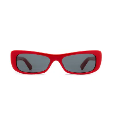 JACQUEMUS RECTANGLE FRAME SUNGLASSES