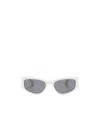 Jacquemus Rectangle-frame Sunglasses In Gray