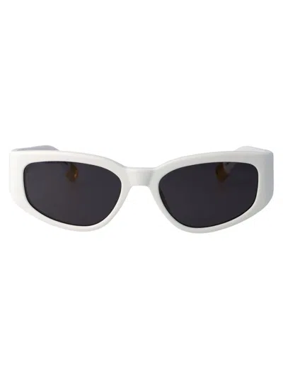 Jacquemus Gala Sunglasses In White
