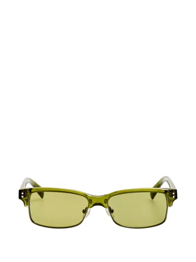 Jacquemus Rectangle Sunglasses In Pink