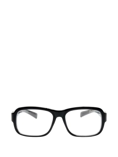 Jacquemus Rectangle-frame Glasses In Black