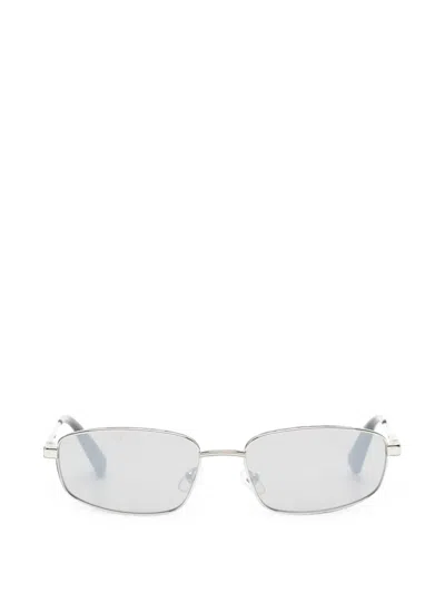Jacquemus Rectangle-frame Sunglasses In Silver