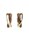 Jacquemus Doppio Earrings Jewelry Multicolor In Gold