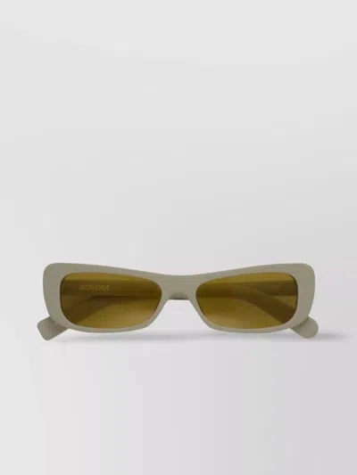 JACQUEMUS RECTANGULAR FRAME UV PROTECTION TINTED LENSES