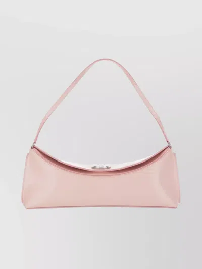 Jacquemus Rectangular Leather Shoulder Bag Strap