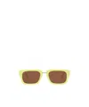Jacquemus Rectangular Style Sunglasses In Pink