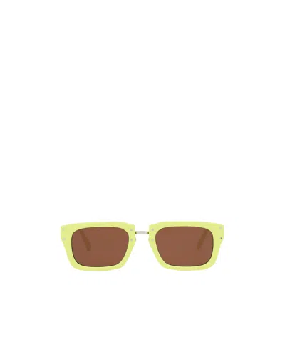 Jacquemus Rectangular Style Sunglasses In Pink