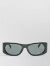 Jacquemus Rectangular Sunglasses Dark Lenses Thick Frame In Black