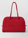 Jacquemus Rectangular Tote Bag Woven Texture Handles