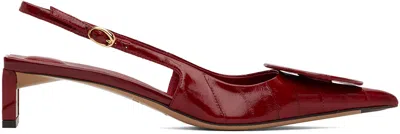 Jacquemus Les Slingbacks Duelo B In Red