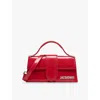 Jacquemus Le Bambino Red Handbag With Removable Shoulder Strap In Leather Woman In Red
