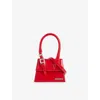 JACQUEMUS JACQUEMUS RED LE CHIQUITO MOYEN LEATHER CROSS-BODY BAG