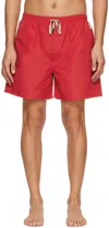 Jacquemus Le Maillot Praia Swimsuit In 470 Red