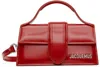 Jacquemus Le Bambino Small Flap Bag In 470 Red