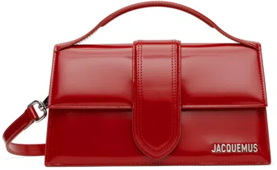 Jacquemus Red Les Classiques 'the Large Bambino' Bag In 470 Red