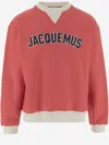 Jacquemus Baseball Sweatshirt In Red