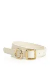Jacquemus The Regalo Circle-buckle Leather Belt