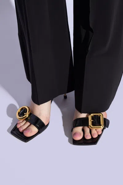 Jacquemus ‘regalo' Heeled Sandals In Black