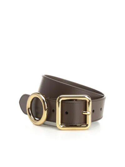 JACQUEMUS REGALO LEATHER BELT