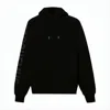 Jacquemus Le Hoodie Typo Cotton Sweatshirt In Black