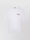 Jacquemus Mens Station Patch White Stazione Brand-patch Cotton-jersey T-shirt In White