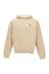 Jacquemus Logo Sweatshirt In Neutral