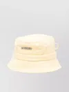 Jacquemus Relaxed Strap Detail Cotton Twill Hat