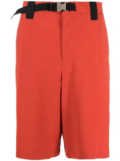 Jacquemus Resort Le Short Meio In Red