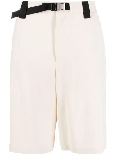 Jacquemus Resort Shorts Beige In White