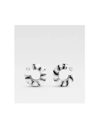 JACQUEMUS JACQUEMUS ZEBRA EMBELLISHED EARRINGS