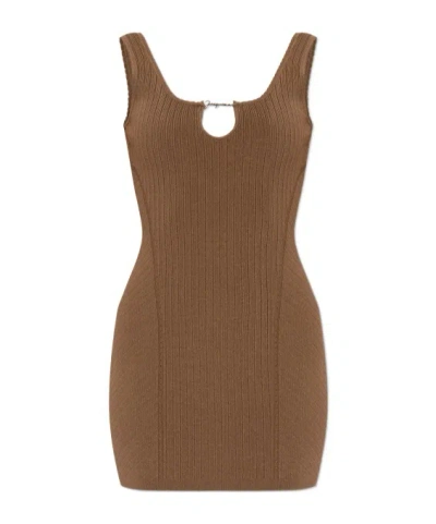 JACQUEMUS JACQUEMUS SCALLOPED MINI DRESS